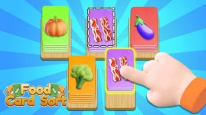 Food Card Sort Puzzle