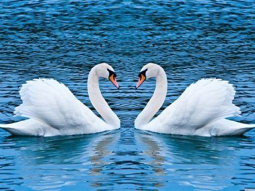 Swans Slide Puzzle Online