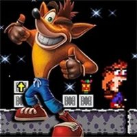 Crash Bandicoot Retro Dimension Arcade