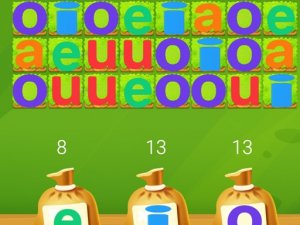 Vowel Match-3 Puzzle