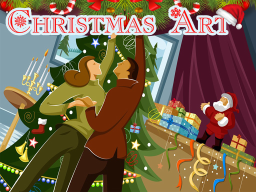 Christmas Slide Puzzle Game