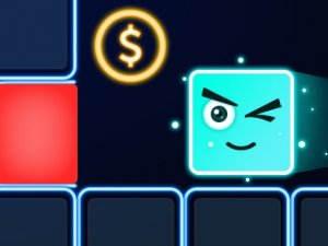 Neon Tile Rush Puzzle Game