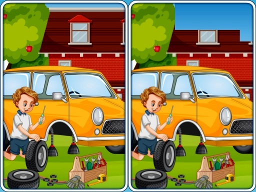 Garage Spot the Difference