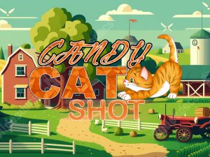 Candy Cat Shot: Feline Frenzy Arcade