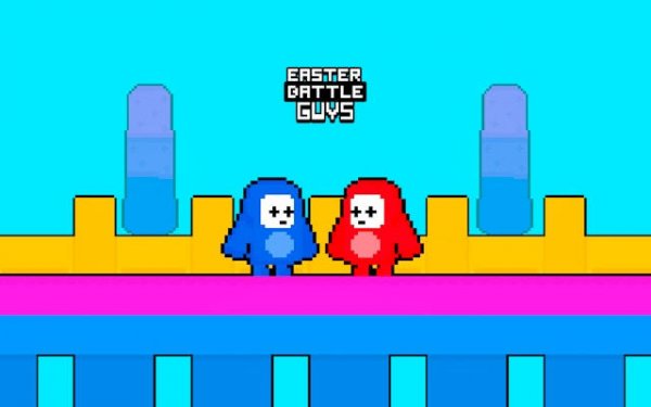 Easter Battle Guys - Egg Hunt Challenge Online Game