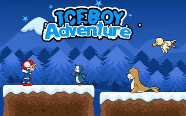Iceboy Adventure: Frosty Platformer Online Game