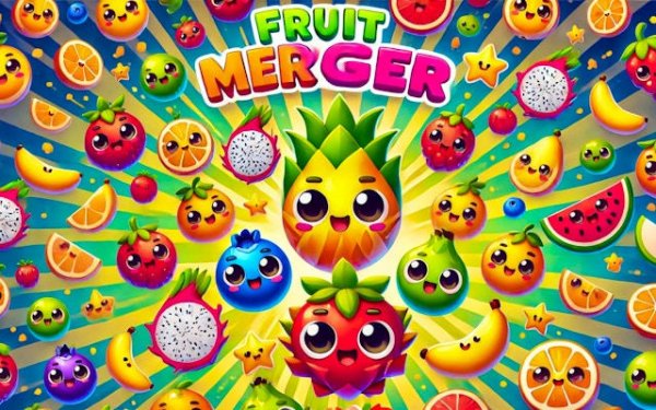 Fruit Merger: Color Match Puzzle Online Game