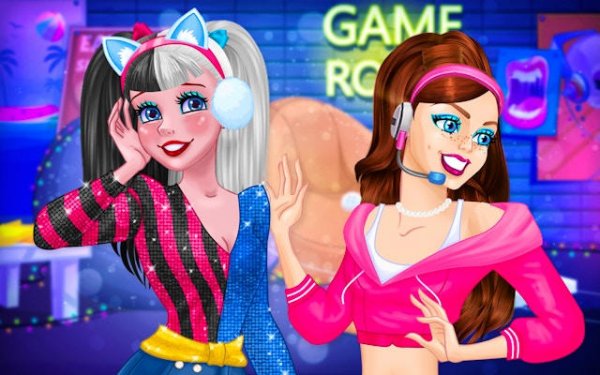 Lovely Streamers Fashion Makeover Online Game