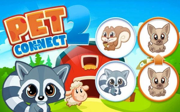 Pet Connect 2: Animal Matching Puzzle Online Game