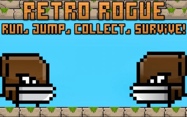 Retro Rogue: Run Jump Collect Online Game