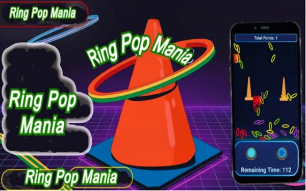 Color Hoop Frenzy - Casual Puzzle
