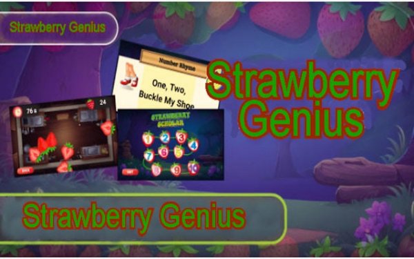 Strawberry Genius: Educational Number Adventure Online Game