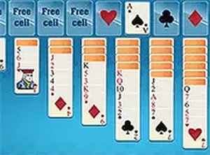 Mountain Peak Patience Card Puzzle