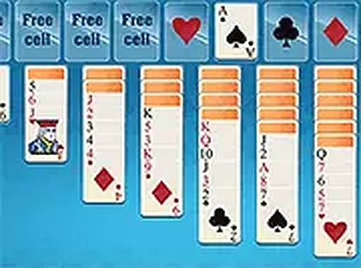 Mountain Peak Patience Card Puzzle