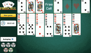 Strategic Solitaire: FreeCell Card Challenge