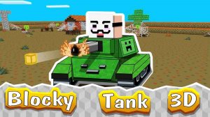 Blocky Tank 3D Action Shooting